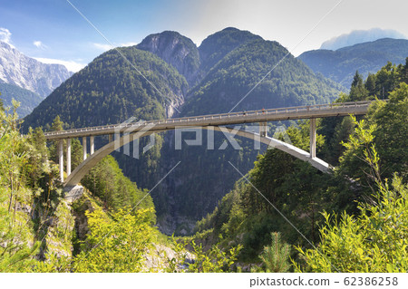 Mountain road to Mangart, Ttriglav national park, Mountain road to Mangart, Ttriglav national park, 62386258