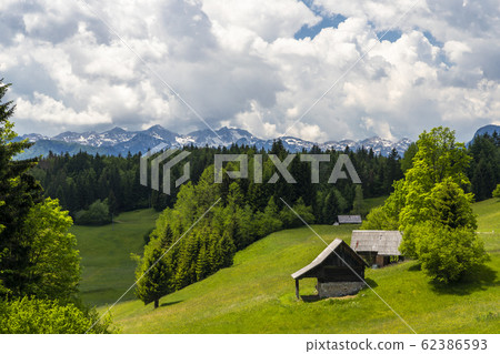 Triglavski national park near Bohinj lake, 62386593