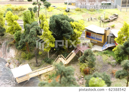 Toy city in a small size, very beautiful 62388542