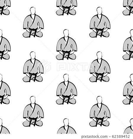 Seamless Texture Pattern MMA logo fist presswall. Vector, EPS. Seamless Texture Pattern MMA logo fist presswall. Vector, EPS. 62389452