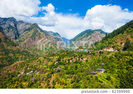 Himalaya mountains landscape, Parvati valley Himalaya mountains landscape, Parvati valley 62389998