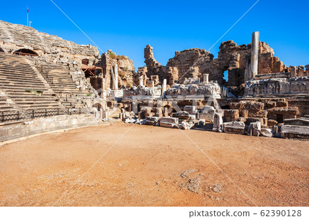 Theatre, Side ancient city, Turkey Theatre, Side ancient city, Turkey 62390128