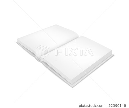 Mockup blank book, template for design 62390146