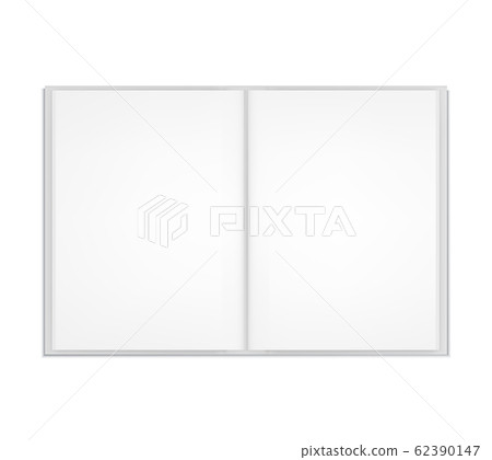 Mockup blank book, template for design 62390147