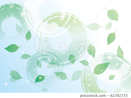 Fresh green ripple background - Stock Illustration [62392735] - PIXTA