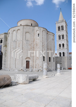 Croatia, Zadar, St. Donat's Church, St. Stosha Cathedral Belfry Croatia, Zadar, St. Donat's Church, St. Stosha Cathedral Belfry 62398044