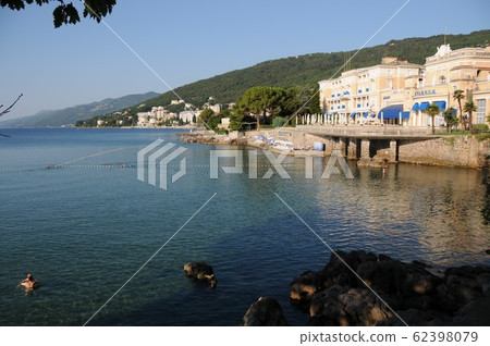 Croatia, Istria, Opatija, coastal landscape 62398079
