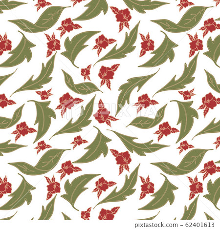 trendy 2020 fabric vintage colors seamless pattern, rose vector background trendy 2020 fabric vintage colors seamless pattern, rose vector background 62401613