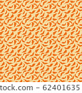 trendy 2020 fabric vintage colors seamless pattern, leaves vector background 62401635