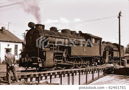 1969美白鐵路2號轉盤美白鐵路發動機北海道 62401781