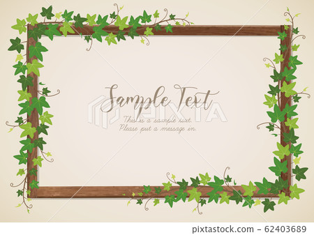 Ivy leaf frame Antique antique ivy frame Ivy leaf frame Antique antique ivy frame 62403689