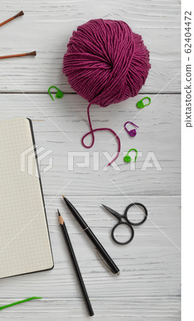 Background with knitting tools and accessories for Background with knitting tools and accessories for 62404472