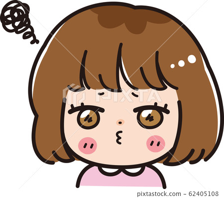 Dissatisfied girl 62405108