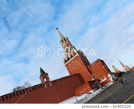 Photo of the Moscow Kremlin and the square 62405220