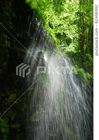 Waterfall and light sparkle 9 62406992