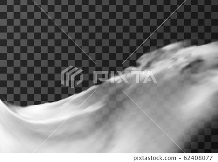 White cloud border, weather meteo frame 62408077