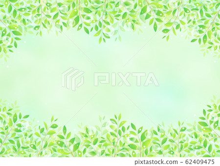 Background material_Konoha Wakaba Aoba Fresh green Background material_Konoha Wakaba Aoba Fresh green 62409475