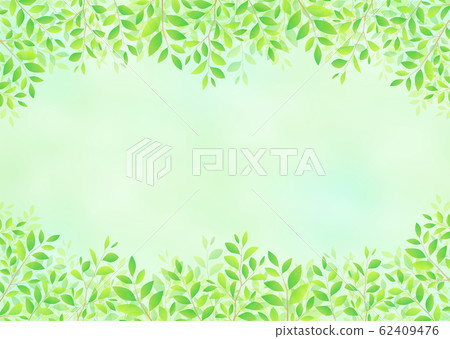 Background material_Konoha Wakaba Aoba Fresh green Background material_Konoha Wakaba Aoba Fresh green 62409476