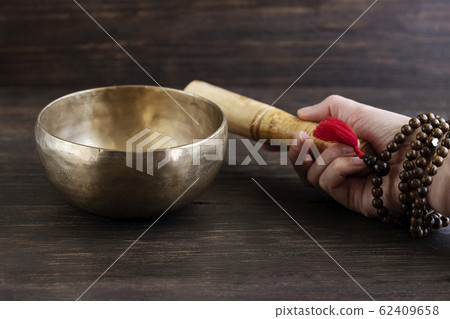 Meditation concept background 62409658