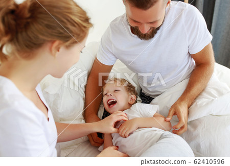 happy family mother, father and child son happy family mother, father and child son 62410596