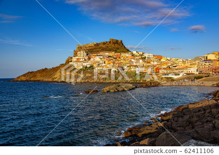 The village of Castelsardo 62411106