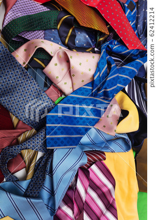 many multi-colored ties many multi-colored ties 62412214