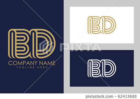 B and D combination Lines Letter Logo Creative Line Letters Design Template B and D combination Lines Letter Logo Creative Line Letters Design Template 62413688
