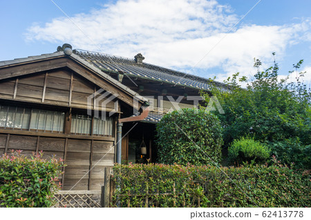 Edo-Tokyo Tatomo-no-en Old Japanese wooden houses Edo-Tokyo Tatomo-no-en Old Japanese wooden houses 62413778