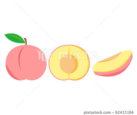 桃白桃水果水果 桃白桃水果水果 62415166