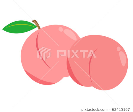 桃白桃水果水果 62415167