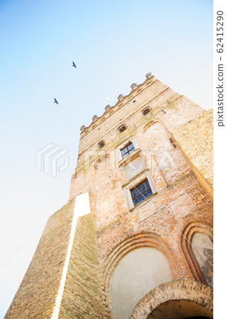 Beautiful old castle Lubart in Lutsk, Ukraine-view Beautiful old castle Lubart in Lutsk, Ukraine-view 62415290