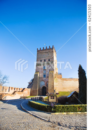 Beautiful old castle Lubart in Lutsk, Ukraine Beautiful old castle Lubart in Lutsk, Ukraine 62415303