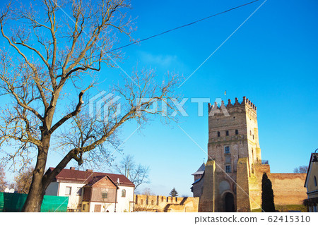 Beautiful old castle Lubart in Lutsk, Ukraine 62415310