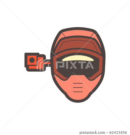 helmet camera icon 62415856