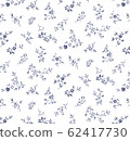 Monochromatic ivy flower 62417730