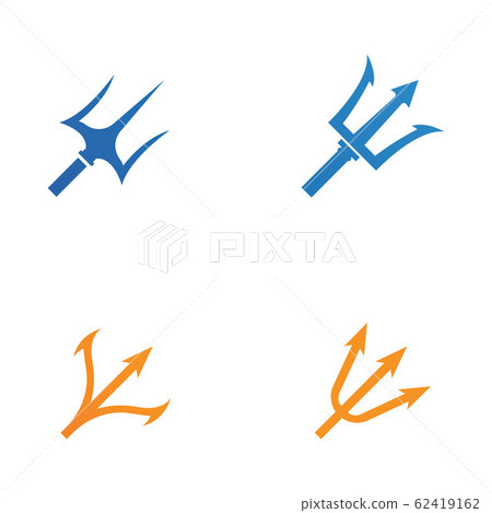 Trident Logo Template vector icons 62419162