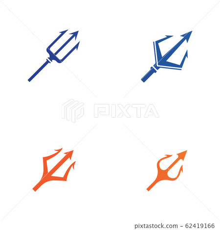 Trident Logo Template vector icons 62419166