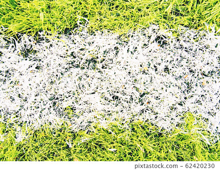 Detail of used synthetic grass for football field Detail of used synthetic grass for football field 62420230