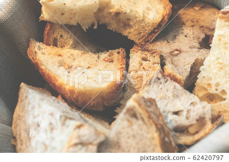 Vintage photo of a bread basket 62420797