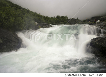 The Buldrefossen waterfall 62423384