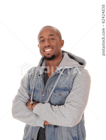 Happy smiling African man in close up Happy smiling African man in close up 62424838