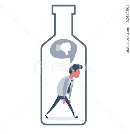 Alcoholism. Conceptual illustration for alcoholism. 62425002