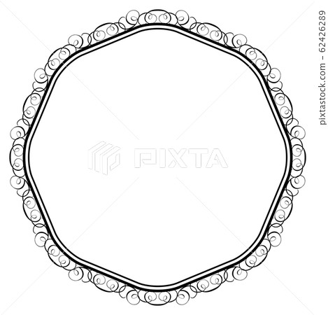 Baroque ornaments, decorative lines, decorative boxes, backgrounds | Vector data, octagon Baroque ornaments, decorative lines, decorative boxes, backgrounds | Vector data, octagon 62426289