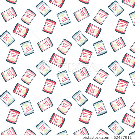 Potato chips seamless pattern 62427911