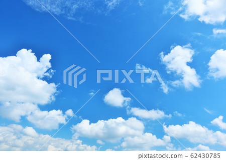 夏天的藍天白雲 夏天的藍天白雲 62430785