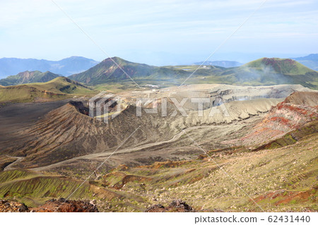 熊本縣火山口阿蘇山 熊本縣火山口阿蘇山 62431440