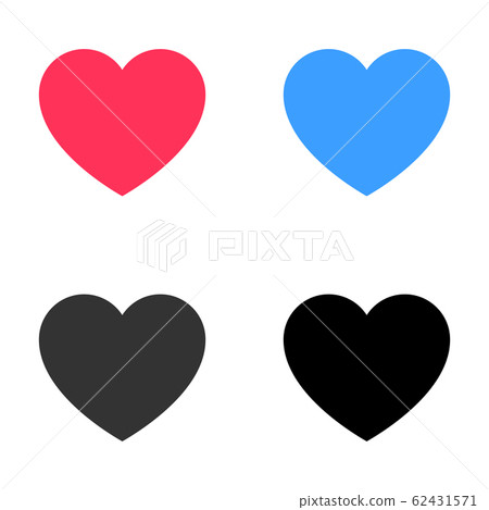 Favorites icon, Heart, Love sign symbol, Bookmark symbol, button Favorites icon, Heart, Love sign symbol, Bookmark symbol, button 62431571