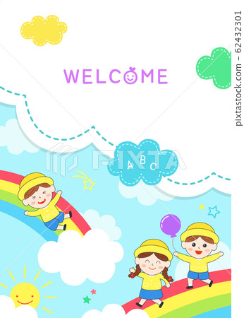 Happy nursery design background 2 Happy nursery design background 2 62432301