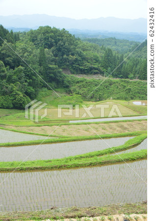 Original scenery of Japan Tanada (Oita Prefecture) 62432416