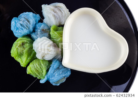 Steamed Rice Thai Dumplings Steamed Rice Thai Dumplings 62432934